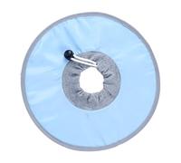 SHINROAD Collier conique anti-adhésif pour chat - Imperméable - Doux - Réglable - Pour petits et grands chats - Design - Soin des plaies - Confortable - Léger - Idéal pour manger - Bleu clair - L