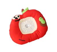 SHINROAD Collier doux et confortable pour animal domestique en forme d'ail - Anti-léchage - Réglable - Cercle élisabéthain - Résistant aux morsures - Léger - Multifonction - Rouge - XS