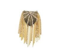 SHINROAD Épaule épaulet de vêtements décor Beaux Hommes Badge de Planche d'épaule Femmes Broche Doré