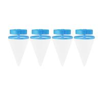 SHINROAD Filtre à Cheveux à Laver Filtre à Cheveux réutilisable Sponge Block Block Mesh Catcher pour l'élimination Efficace de la Linge Conception écologique Eco-Clean Bleu 4 pièces