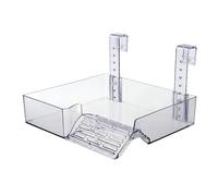 SHINROAD Hauteur de suspension réglable quai pour petits animaux de compagnie plate-forme de bain d'eau rampe de reptile de terrasse réservoir flottant transparent