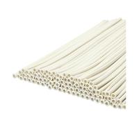 SHINROAD Lot de 100 ballons transparents longs en latex épais 260° pour modélisation d'animaux Blanc