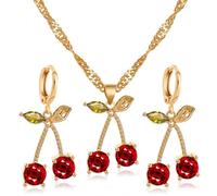 SHINROAD Magnifique collier élégant en strass avec chaîne réglable - Bijoux éblouissants pour les occasions spéciales - À porter au quotidien, Métal, Pierre secondaire