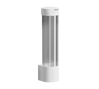 SHINROAD Porte-gobelet mural de cuisine pour comptoir de cuisine, organisateur mural pour café, bar, distributeur moderne en plastique, organisation de rangement de café, blanc