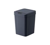 SHINROAD Rapid Response Poubelle anti-odeurs intelligente sans contact avec couvercle 13 l Grande capacité entièrement fermée automatique Bleu