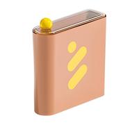 SHINROAD Récipient à bords lisses de grande capacité pour serviettes de visage, cosmétiques, organiseur multifonction avec design compact, solution portable, rose