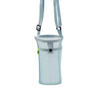 SHINROAD Sac léger pour bouteille d'eau avec sangle de poche, support en maille, bandoulière réglable pour la marche, le sport, la randonnée, bleu ciel