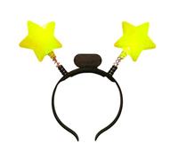 SHINROAD Serre-tête lumineux avec bandeau lumineux clignotant pour mariage, vacances et 3 modes, cosplay, support de lueur, A