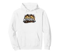Shins of Steel Nak Muay Thai Boxing Fighter Cadeau Sweat à Capuche
