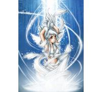 Shinsuke® - Poster - Vanishing Godess Manga Anime + 2 bandes d'affiches plastique 62 cm noir