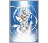 Shinsuke® - Poster - Vanishing Godess Manga Anime + cadre amovible, Shinsuke® Maxi MDF argenté, vitre acrylique