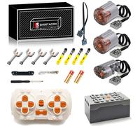 SHINTACRY Kit de 19 pièces avec télécommande et batterie au lithium rechargeable compatible avec Lego Technic, contrôle par application, itinéraires de mouvement