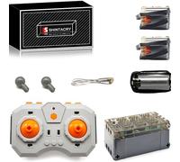 SHINTACRY Technique Power Functions Lot de 18 télécommandes Rechargeables à Vitesse réglable, Batterie au Lithium et compatibles avec Technic, 76537 (XL × 2) + (servo × 1)