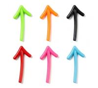 Shintel Lot de 6 aimants flèche 5,5 cm colorés pour réfrigérateur | Aimants pratiques pour maison et bureau. Parfaits pour professeurs des écoles primaires pour marquer des notes