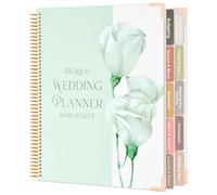 Shintrend Planificateur de mariage pour mariée : livre de planification de mariage et organisateur pour couples nouvellement fiancés, 176 pages, carnet de notes avec listes de contrôle autocollantes