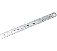 Shinwa 13131 Règle en acier inoxydable 15 cm avec règle en acier inoxydable