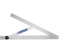 Shinwa 62661 Équerre de charpentier 45 cm avec graduation (FAMEX 12606), rapporteur, équerre de forge