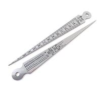 Shinwa 700a Jauge conique en acier inoxydable 15 mm