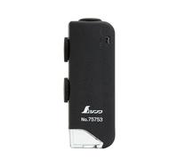 Shinwa Sokutei Loupe H [pocket type microscope] (60 to 100 times) with LED light (75753) (Japan Import)