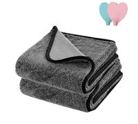 Shiny Bath XXL Drying Towel, Shiny Wipes Shower Cleaning Cloths, Shower Drying Towel, Ultra Absorbent & Streak Free Twist Pile Microfiber Cloth, Escape the Bathroom Cars Limescale (2pcs)