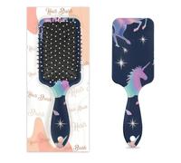 Shiny Fantasy Brosse en crin de cheval pour femme | Brosse à cheveux douce - Brosse à cheveux humides - Démêlante pour cheveux bouclés et épais
