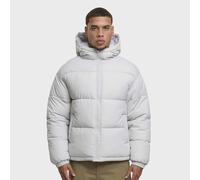 Shiny Puffer Jacket With Hood gris XL