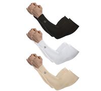 SHINYMOD Manchette Bras pour Homme et Femme Manchon Bras Anti UV Protection UPF 50 Couverture de Tatouage Manchons de Sport de Compressio (1/3 Paires)