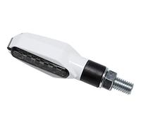 ShinYo Clignotants Moto LED clignotant paire Multiface M8 blanc