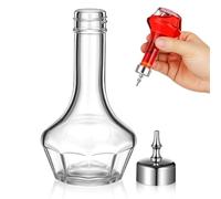 SHINYPASING 1pc Outil de Barman Bouteille en Verre pour Cocktail 50ml Couvercle Étanche Facile à Ouvrir, Accessoire Pratique pour Bar et Service Clients