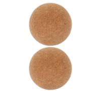 SHINYPASING 2 Balles de Massage en Liège Léger pour Dos et Doigts, Libèrent les Muscles, la Maison ou Après L'entraînement, Pack de 2