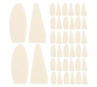 SHINYPASING 200 Têtes D’Éponge À Dessiner Embouts De Rechange En Éponge Pour Gomme À Dessin 200Pcs Pour Rehauts Ombres Et Corrections Cours D’Art Atelier