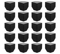 SHINYPASING 20pcs Connecteurs Cubiques à Fils en Abs Fentes Multiples et Conception à Encastrement, Boucles de Rangement Faciles à Fixer pour Armoires de Rangement Modulaires