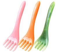 SHINYPASING 3pcs Peigne de Massage en Résine pour Cuir Chevelu, Petit et Léger, Stimule la Circulation Sanguine, Accessoire Cheveux Présent pour Famille