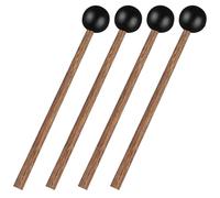 SHINYPASING 4pcs Baguettes de Batterie de Performance en Bois de Première Qualité, Légères et Confortables, Accessoires pour Tambour et Tambour Langue, Usage Professionnel