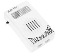 SHINYPASING Amplificateur de Sonnerie Téléphonique Blanc sans Pile, Dispositif D’augmentation du Volume pour Téléphone Fixe, Compatible la Plupart des Systèmes, pour Usage Domestique