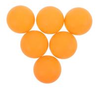 SHINYPASING Ballons de Ping-Pong pour Aveugles avec Billes en Fer, Couleur Orange Vif, Plastique Sonore, Équipement Sportif Accessible pour Réhabilitation et Loisirs Communautaires
