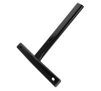 SHINYPASING Barre de Soutien en Acier Épais Forme T pour Chaise de Bureau et Chaise Inclinable Support Dorsal Triangulaire Noir Accessoire Robuste pour Fauteuil de Barbier 1 Pièce