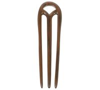 SHINYPASING Bâtonnet à Cheveux en Bois de Santal Vintage 3 Branches, Épingle à Chignon Rétro pour Femme, Accessoire de Coiffure Chinois pour Mariage et Soirée, Finition Lisse et Naturelle