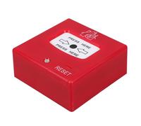 SHINYPASING Bouton D'alarme Incendie Manuel en Plastique pour Sécurité Incendie, Interrupteur de Réinitialisation d'urgence, Réarmement Manuel du Panneau D'alarme, Usage Industriel et