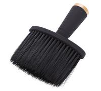 SHINYPASING Brosse de Nettoyage pour Cheveux Cassés en Nylon Souple, Brosse de Salon de Coiffure Manche Givré, Outil D'épilation Cassé pour Cou et Contour, Usage Couleur Couleur Aléatoire