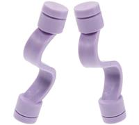 SHINYPASING Butée Magnétique pour Porte de Machine à Laver en Plastique Lavande, Clip de Ventilation, Lot de 2, Accessoire Pratique pour Hôtels et Laveries