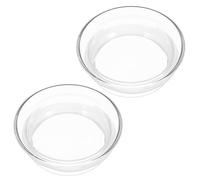 SHINYPASING Couvercle de Pichet en Verre et Silicone Étanche, Lot de 2 Pièces, Accessoire Remplaçable pour Carafe à Eau Ménagère, Compatible Bouilloire, pour Usage Quotidien Cuisine