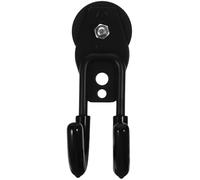 SHINYPASING Crochet Magnétique Mural Robuste Noir U 158g sans Perçage pour Organisation Garage Outils Jardin Support Utilitaire Suspendre Râteaux Pelles et Balais