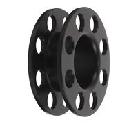 SHINYPASING Enrouleur de Corde de Plongée Vide en Plastique Renforcé 20 M, Bobine Légère en Alliage D’Aluminium, Dévidoir Technique Polyvalent pour Exploration sous-Marine, Épaves et