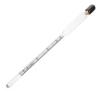 SHINYPASING Hydromètre en Verre à Liquide 0-35 Densimètre pour Pétrole, Boue et Soufre, Outil de Mesure Précis de Densité, Testeur Liquide Réutilisable pour Laboratoire et Usage Industriel