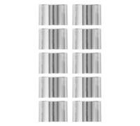 SHINYPASING Lot de 10 Bouchons de Flacons Diffuseurs Parfum 24 Filets Argentés, Compatibles Flacon Diffuseur à Roseaux Vide, Étanchéité Anti-Fuite, pour Maison, Bureau et Voiture