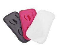 SHINYPASING Lot de 3 Bandeaux Frontaux Réutilisables pour Extensions de Cils, Coussinets Doux en Tissu pour Soutien des Cils, Taille Unique, Couleurs Assorties - Outil Professionnel pour