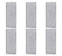 SHINYPASING Lot de 6 Lingettes de Nettoyage pour Balais à Franges en Fibre Réutilisables Faciles à Installer pour Nettoyage des Sols
