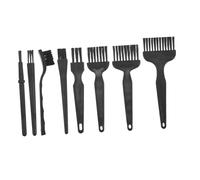 SHINYPASING Lot de 8 Brosses de Nettoyage pour Rasoirs Électriques, Petite Brosse pour Interstices et Rainures, Outil de Nettoyage Compact pour Tondeuses Électriques, Accessoires