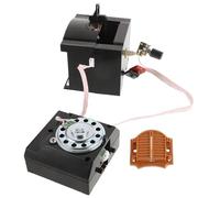 SHINYPASING Mécanisme de Remplacement pour Pendules à Coucou Mouvement D'horloge Murale Mécanique, Design sans Crochet en Plastique Réutilisable, Précision et Style Minimaliste